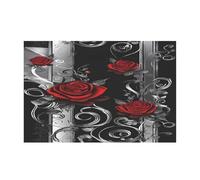 Ttkjshmgc pretty roses -Print Modern Unframed Wall Art Landscape Canvas Prints 2:3 Ratio For Living Room And Office Home Decor 12"x18"