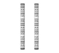 Ttkjshmgc Refrigerator Door Handle Cover Neoprene Black 40 x 14 cm Native American Pattern, 2 Pack
