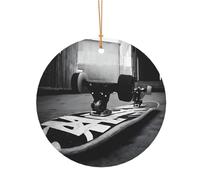 Ttkjshmgc skate boards -Print Round Aluminum Pendants Bulk Custom Christmas Aluminum Ornaments For Diy Multi-Size Decorative Tags For Events Crafting. 8cm