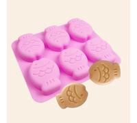 TTOA - 6 Cavities Fish Silicone Mould | Chocolate , Ice Cube , Candy , Jelly Mould | Wax Melt , Clay, Resin Mould