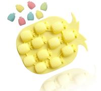 TTOA - Pineapple Shaped Silicone Chocolate Mould| Ice Cube | Dessert Mould | Cake Decoration | Pineapple Sweet Mould