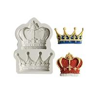 TTOA - Royal Crown Silicone Fondant Mould | Sugar Paste | Cake Decoration | Icing Mould