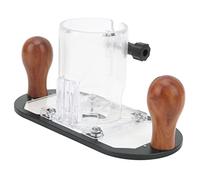 TTOCAR Handheld Router Plunge Base,Handheld Trimming Plunge Base Carving Milling Router Trimmer Plunge Base Woodworking Router Power Tool for 65mm Trimming Machine