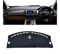 TTOILS Leather Dashmat Dashboard Cover Pad Dash Mat Carpet,For Jaguar XF (X250) 2009 2013 2010 2011 2012 2014 2015 Accessories