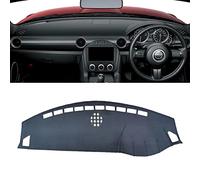 TTOILS Leather Dashmat Dashboard Cover Pad Dash Mat Carpet,For Mazda Mx5 Nc G3 2005 2006 2007 2008 2009 2015 Accessories
