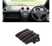 TTOILS Leather Dashmat Dashboard Cover Pad Dash Mat Carpet,For Toyota Aygo Peugeot 107 Citroen C1 2005-2014 Accessories