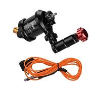 TTOOGO Rotary Tattoo Machine - RC Interface Tattoo Gun with Hollow Cup Motor, Adjustable 5-8V, 12000RPM Speed for Lining and Shading,Black