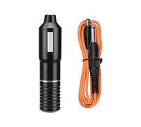 TTOOGO Rotary Tattoo Pen Machine with 3mm Stroke - 9V 8000RPM Motor Tattoo Tool for Lining and Shading, Adjustable Cartridge Depth, 4.57in x 0.98in Lightweight Design