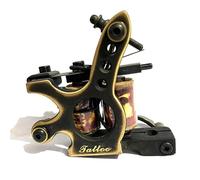 TTOOGO Traditional Coil Tattoo Machine for Liner and Shader Work, Pure Copper Coil Tattoo Equipment for Beginner Practice Use,3