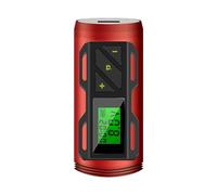TTOOGO Wireless Rotary Tattoo Pen with Coreless Motor - Professional Rotary Tattoo Machine with 2000mAh Battery, LED Display,red battery