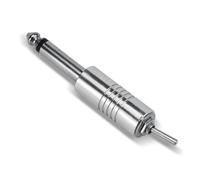 TTOOGO Wireless Tattoo Foot Pedal Switch - Mini Aluminum Alloy Tattoo Machine Control Switch, Compatible with 6.35mm RC Power Supply, Hands-Free Operation for Tattoo Artists,Silver