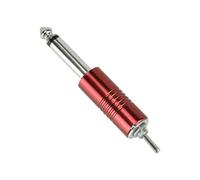 TTOOGO Wireless Tattoo Foot Pedal Switch - Mini Aluminum Alloy Tattoo Machine Control Switch, Compatible with 6.35mm RC Power Supply, Hands-Free Operation for Tattoo Artists,Red