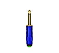 TTOOGO Wireless Tattoo Foot Pedal Switch - Smart Button Foot Switch with Large Audio Jack, Lightweight Portable Design, Compatible with Tattoo Power Supplies and Machine Kits,Blue