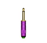 TTOOGO Wireless Tattoo Foot Pedal Switch - Smart Button Foot Switch with Large Audio Jack, Lightweight Portable Design, Compatible with Tattoo Power Supplies and Machine Kits,Purple