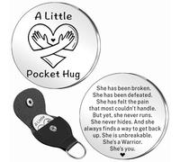 TTOVEN Cancer Survivor Gifts for Women Pocket Hug Inspirational Gifts for Women Cancer Fighter Gift Get Well Gifts Cancer Awareness Recovery Encouragement Gift