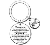 TTOVEN Dad Gifts Dad Keyring Daddy To Be Fahter's Day Birthday Presents For Daddy