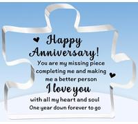 TTOVEN I Love You Gifts for Him Her Anniversary Plaque for Her Him Valentines Presents for Girlfriend Boyfriend Valentines Birthday Christmas Plaque Gifts for Wife Husband Couples