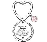 TTOVEN Thank You Dance Teacher Gifts - Appreciation Keyring