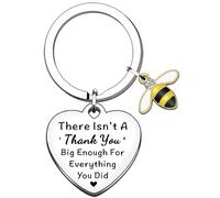 TTOVEN Thank You Gifts,Thank You Keyring,Cute Thank You Gift for Men Women,Thank-You Gifts For Colleague,Boss,Volunteer,Nurse,Doctor,Manager,Director,Teacher