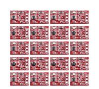 TTP223 Red Capacitive Switch Module with Self-Locking Function for Industrial Sensors, 20 Pack, 15X11mm, 2.5V-5.5V Power Supply