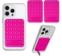 TTPSRY 2 Piece Multifunctional Silicone Magnetic Cell Phone Holder Set Portable Folding Design Suitable for Many Models