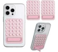TTPSRY 2 Piece Multifunctional Silicone Magnetic Cell Phone Holder Set Portable Folding Design Suitable for Many Models