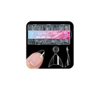 TTPSRY 600PCS Transparent Short Nail Tips Ultra Thin Matte Press-On False Nails, No Filing Needed, Perfect for DIY Nail Art and Professional Use