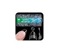 TTPSRY 600PCS Transparent Short Nail Tips Ultra Thin Matte Press-On False Nails, No Filing Needed, Perfect for DIY Nail Art and Professional Use