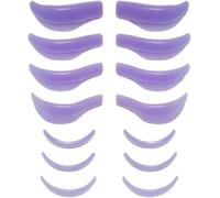 TTPSRY 7 Pairs Silicon Curlers Shields Pads Lash Lift Kit Reusable Silicone Curler Pad Lash Lift Tool for Different Length Eyelashes Semi-Permanent Curling Professional Salon DIY Use(Purple)