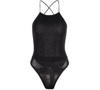 TTPSRY Backless Bodysuit Black Bodysuit Women Ladies Vest Tops Womens Camisole Tops Going Out Tops Black Leotard for Women Ladies Tank Tops Women's Vest Tops Plunge Bodysuit(L)