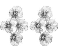 TTPSRY Boucles d'Oreilles Femme Fleur Piercing Oreille Piercing Tragus Bijoux Fantaisie Accessoires Mode Cadeau Anniversaire Mariage Élégant Argent