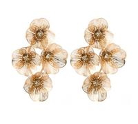 TTPSRY Boucles d'Oreilles Femme Fleur Piercing Oreille Piercing Tragus Bijoux Fantaisie Accessoires Mode Cadeau Anniversaire Mariage Élégant Argent