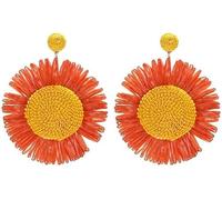 TTPSRY Boucles d'Oreilles Femme Tournesol Bijoux Pendants Piercing Oreille Piercing Tragus Accessories Fashion Bijoux Fantaisie Cadeau Élégant Bijouterie Artisanale, Alloy Steel