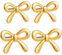 TTPSRY Earrings Bow Piercing Nose Ear Piercing Tragus Jewelry Small Earrings Women Stainless Steel Hypoallergenic Earrings Minimalist Earrings Modern Earrings Cartilage Jewelry