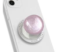 TTPSRY Magnetic Phone Grip Stand Glitter Stylish Crystal Ball Retractable Airbag Cushion Holder Removable With Magnetic Ring Suitable for Girls Smartphones Decor Gifts(Purple)