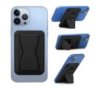 TTPSRY Magnetic PU Leather Card Holder Wallet for iPhone 15/14/13/12 Series Compatible with MagSafe Wallet Phone Stand Store 3 Cards Slim and Stylish Design