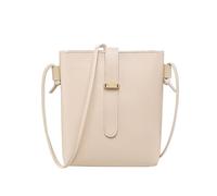 TTPSRY Women's Shoulder Bag Small Shoulder Bag Mobile Phone Female Girl Wallet PU Leather Mini Pouch Bag, beige