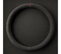 TtQfMMS Car Steering Wheel Cover for MINI COOPER R50 R52 R53 R55 R56 R57 R58 R59 R60 R61,Suede Steering Wheel Protector Cover Car Accessories,B-Red-OType