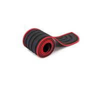 TtQfMMS Rear Bumper Protector,for JAGUAR E-PACE F-PACE F-Type XE XF XFR I-PACE S-Type XJ6 XJ8 XJL,Scratch-Resistant Scuff Plate Trunk Sill Plate Car Accessory,B-Black Red-Suv