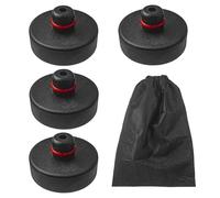 TTQiAnJ 4 Pcs Tesla Jack Pad With Storage Bag,Rubber Jack Pad for Tesla Model 3/Y/S/X,Black