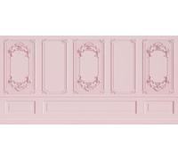 TTQYFNM 20x10ft Light Pink Room Inside Backdrop Classic Interior European Frame Modern House French Castle Cementery Wall Photo Background for Birthday Wedding Party Decor Portrait Shooting Props