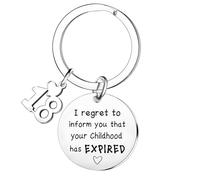 Ttrmieoy Funny 18 Years Old Gift For Him Her Son Daughter 18th Birthday Gifts 18th Birthday Keyring Gifts For Women Men