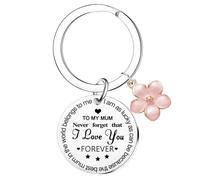 Ttrmieoy Mum Gift from Daughter Son To My Mum Keyring Gift for Mothers Day Gifts for Mummy Mama Mother I Love You Present for Mother Christmas Birthday Present