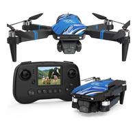 TTROARDS Drone with 4K Camera for Adults, TT19LCD Drones with 2.8-inch LCD Screen, 270° Obstacle Avoidance, Optical Flow Positioning, Brushless Motor, Mini Drone RC Quadcopter for Beginners