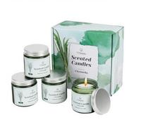 TTRWIN Citronella Candles, 4 Pick Citronella Candles Outdoor, Soy Wax