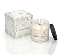 TTRWIN Scented Candle Gifts for Women, 2 Wooden Wick Natural Soy Wax Jar Candles, Home Aromatherapy Candles for Cosy Living Room and Bedroom, Gifts for Christmas Birthday Mother's Day