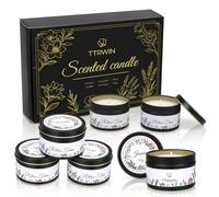TTRWIN Scented Candles Gift Set for Women, 6 Natural Soy Wax Candles