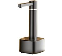 TTSAM Smart Water Dispenser,220V 4W Table Dispenser,Electric Dispenser Desktop 1200mAh Auto USB Charging Quantitative for Office Camping, 3 Gear - Black, 15*6.6cm