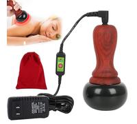 TTSITG Hot Stones for Massage, Electric Body Massager with Temperature Control, Natural Bian Stone Gua Sha Scraping Massager for Home SPA Relaxation Treatment