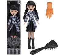 TTSUIMILESS 10 inch Girl Doll with Gift Box, Academy Uniform, Black High Heels and Accessories, Gift for Kids & Fans